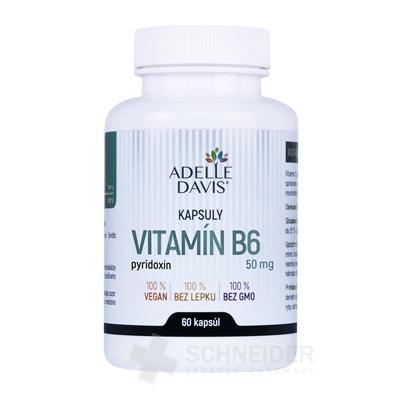 Adelle Davis VITAMÍN B6, pyridoxín 50 mg