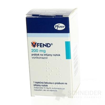VFEND 200 mg prášok na infúzny roztok