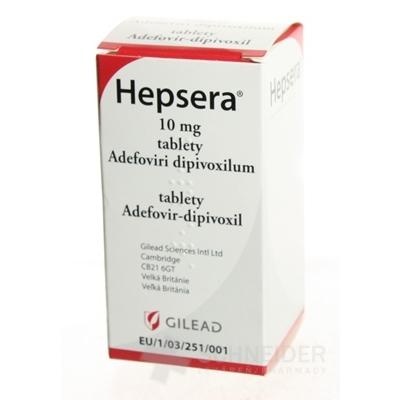 Hepsera 10 mg tablety