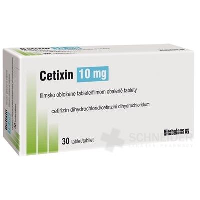 Cetixin 10 mg filmom obalené tablety