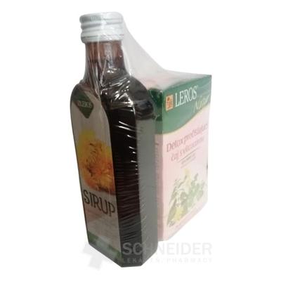 LEROS SIRUP z kvetov púpavy + Natur Detox