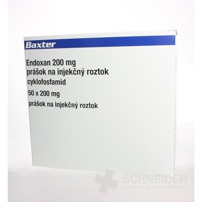 Endoxan 200 mg prášok na injekčný roztok