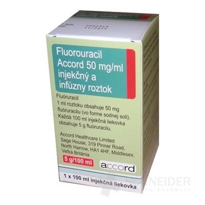 Fluorouracil Accord 50 mg/ml