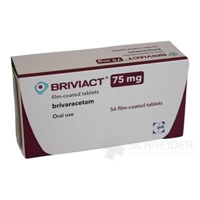 Briviact 75 mg filmom obalené tablety