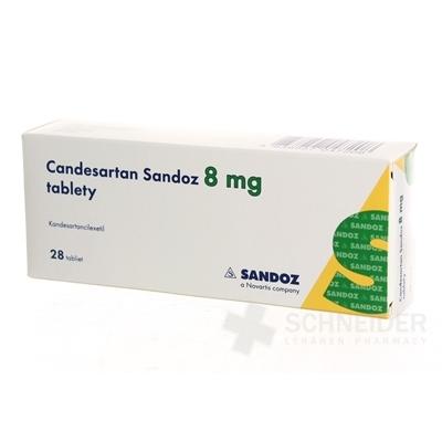 Candesartan Sandoz 8 mg tablety