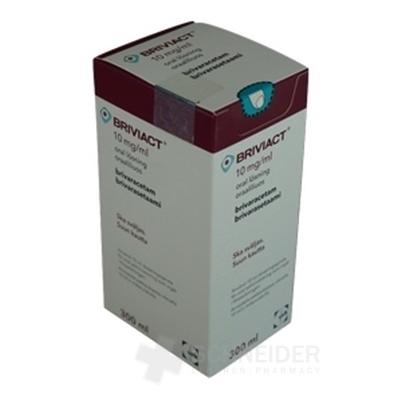 Briviact 10 mg/ml perorálny roztok