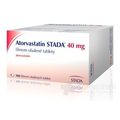 Atorvastatin STADA 40 mg filmom obalené tablety