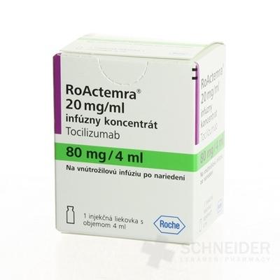 RoActemra 20 mg/ml infúzny koncentrát