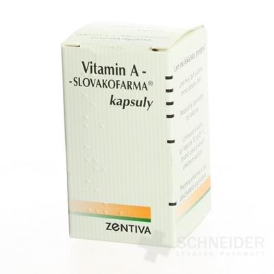 VITAMIN A-SLOVAKOFARMA kapsuly