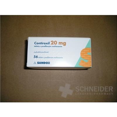 Contiroxil 20 mg tablety s predĺženým uvoľňovaním