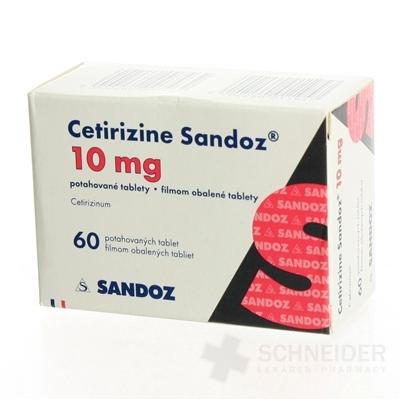 Cetirizine Sandoz 10 mg