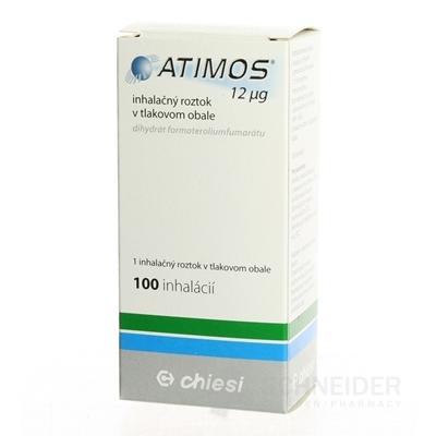 ATIMOS 12 µg inhalačný roztok v tlakovom obale