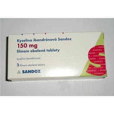 Kyselina ibandrónová Sandoz 150 mg