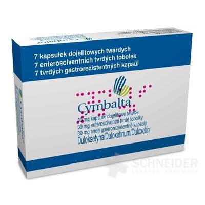Cymbalta 30 mg tvrdé gastrorezistentné kapsuly