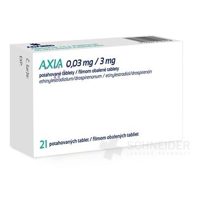 AXIA 0,03 mg/3 mg filmom obalené tablety