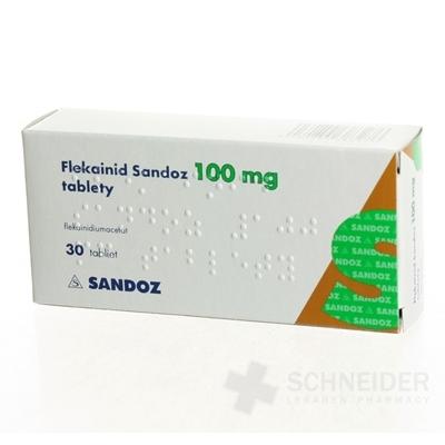 FLEKAINID SANDOZ 100 mg tablety