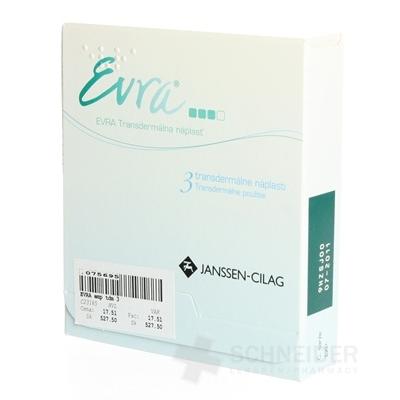 EVRA 203 mcg/24 hodín + 33,9 mcg/24 hodín