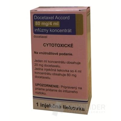 Docetaxel Accord 80 mg/4 ml