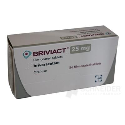 Briviact 25 mg filmom obalené tablety