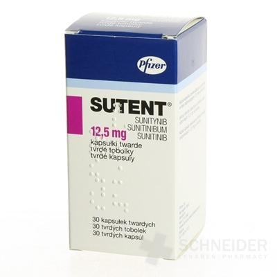 Sutent 12,5 mg tvrdé kapsuly