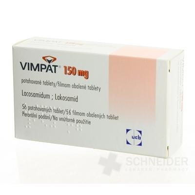 Vimpat 150 mg filmom obalené tablety
