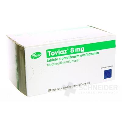 TOVIAZ 8 mg tablety s predĺženým uvoľňovaním