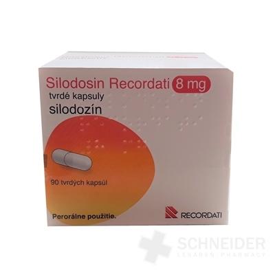 Silodosin Recordati 8 mg tvrdé kapsuly