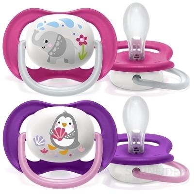 AVENT CUMLÍK 6-18M Ultra air zvieratko, dievča