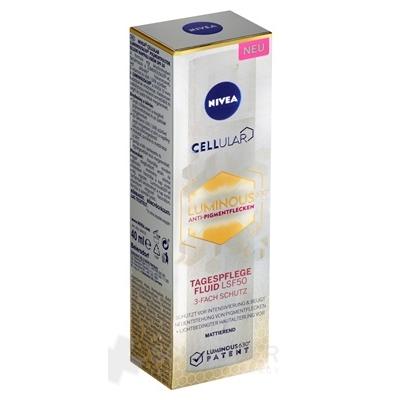 NIVEA CELLULAR LUMINOUS ochranný fluid OF50