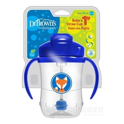 Dr.BROWN´S HRNČEK SO SLAMKOU 270 ml