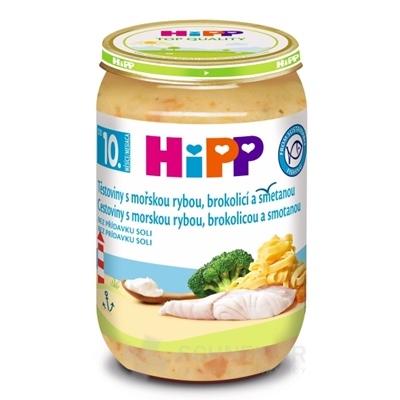 HiPP Príkrm Cestoviny s morskou rybou