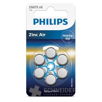 PHILIPS Zinc Air ZA675 batérie