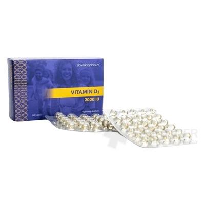 Slovakiapharm Vitamín D3 2000 IU