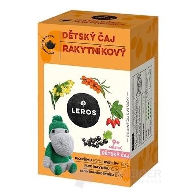 LEROS DETSKÝ ČAJ RAKYTNÍKOVÝ