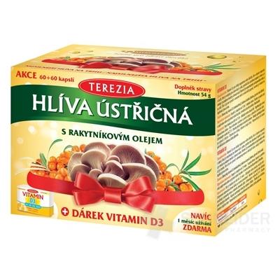TEREZIA HLIVA USTRICOVITÁ S RAKYTNÍKOVÝM OLEJOM