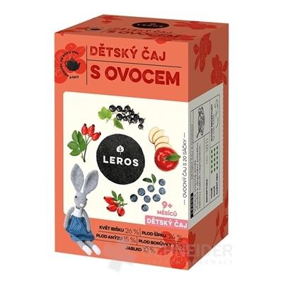 LEROS DETSKÝ ČAJ S OVOCÍM