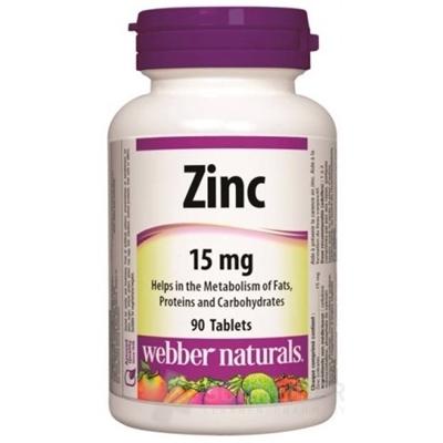 Webber Naturals Zinok 15 mg