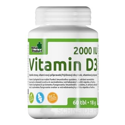 NaturProdukt Vitamin D3 2000 IU