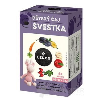 LEROS DETSKÝ ČAJ SLIVKA