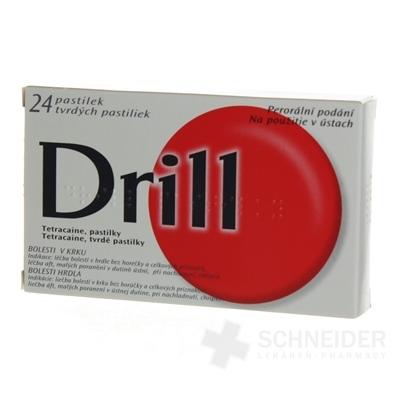 DRILL BEZ CUKRU tvrdé pastilky