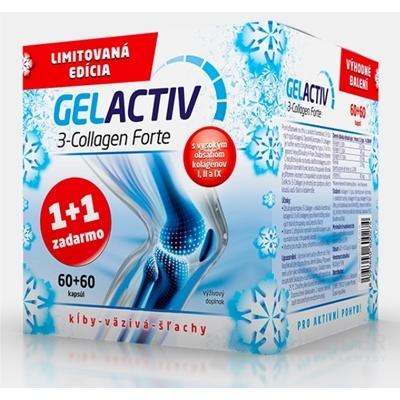 GELACTIV 3-Collagen Forte Darčeková edícia 1+1