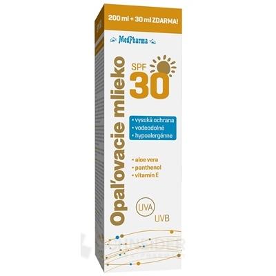 MedPharma OPAĽOVACIE MLIEKO SPF 30