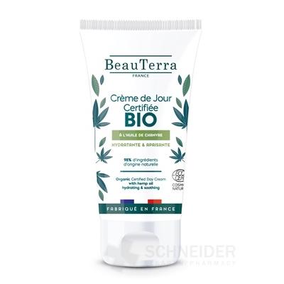 BeauTerra DENNÝ KRÉM BIO Aloe Vera a konope