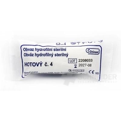 Steriwund Obväz hydrofilný sterilný HOTOVÝ č.4