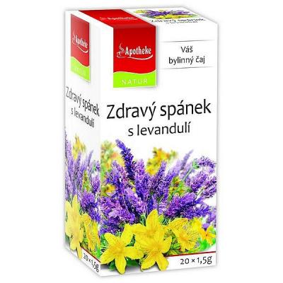 APOTHEKE NATUR Zdravý spánok s levanduľou 20x1,5 g (30 g)