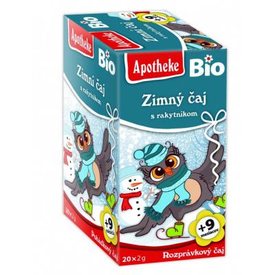 APOTHEKE ROZPRÁVKOVÝ ČAJ Zimný čaj s rakytníkom Bio ovocný čaj (od ukonč. 9. mesiaca) 20x2 g (40 g)
