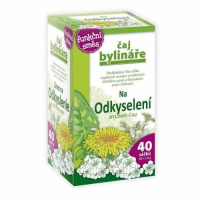 Bylinár Čaj Odkyslenie organizmu čaj 40x1,6g