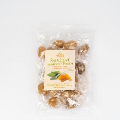 Grešík Šalviové cukríky s medom 1x100 g