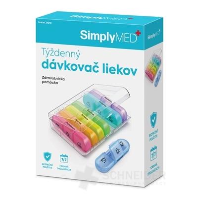 SimplyMED Týždenný dávkovač liekov