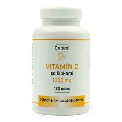 Dapesi VITAMÍN C so šípkami 1000 mg